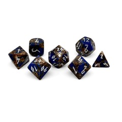 AFRICAN JADE - 7 PIECE RPG SET GEMSTONE DICE